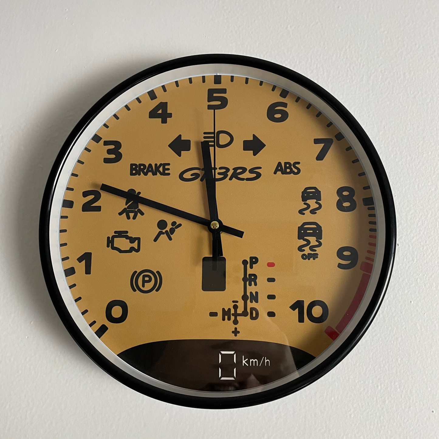 Porsche Speedometer Clock
